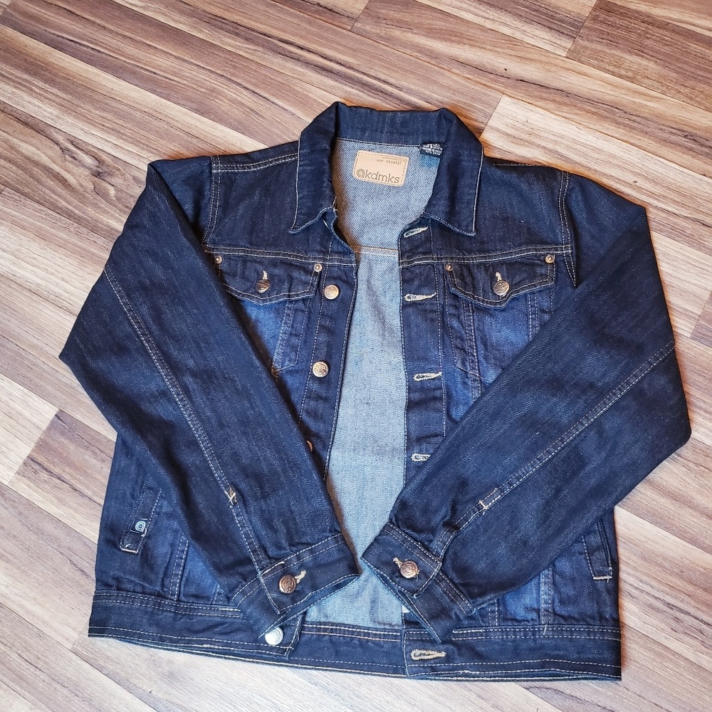 AKDMKS JEANIUS WOMEN'S  JEANS JACKET XL(14-16)